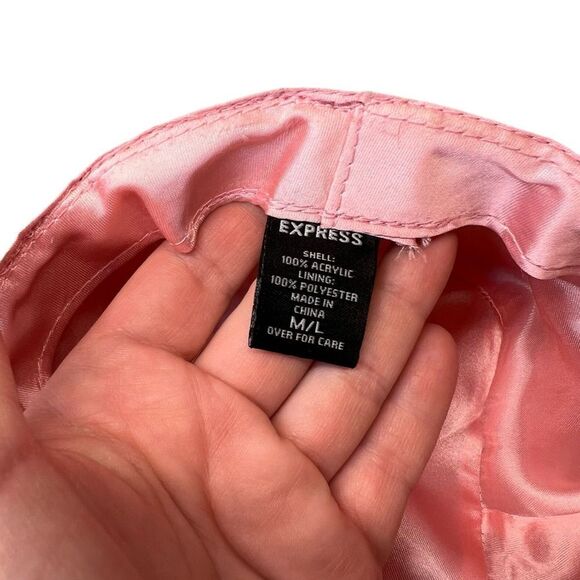 Y2k Pink Express bucket hat size M/L clueless - Picture 9 of 12